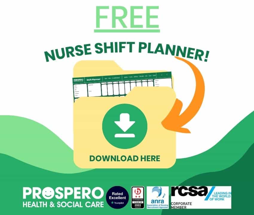 Nurse shift planner 2022/23